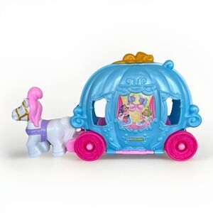 Little People Disney Princess Cinderella's Dancing Carriage Playset EUC
